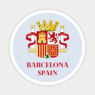 Barcelona Spain. Gift Ideas For The Spanish Travel Enthusiast. Magnet